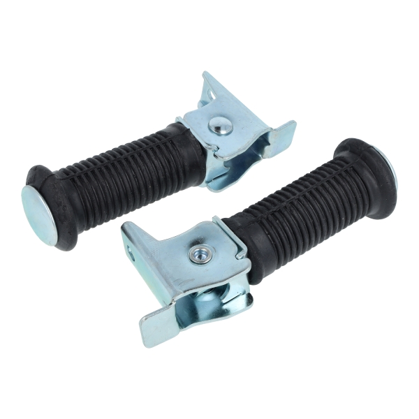 SET Soziusfußrasten (Querriffelung), Simson S50, S51, S53, KR51, S70